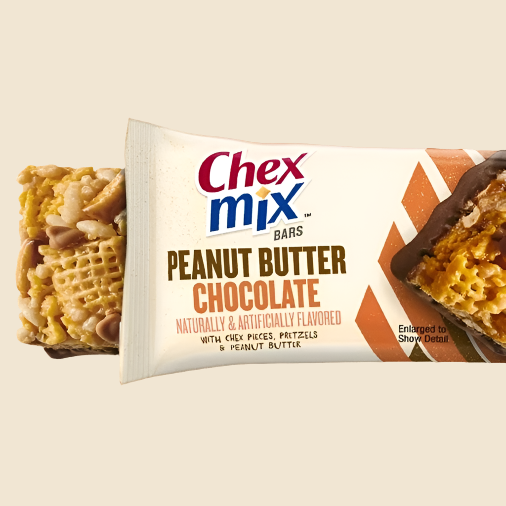 Cereal Bars Chex Mix Peanut Butter Chocolate King Size 2.2oz
