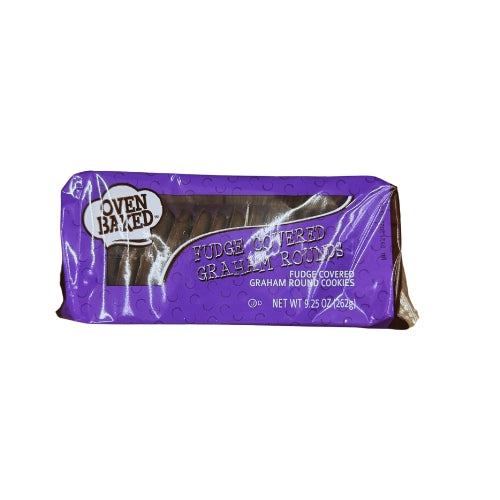 Oven Baked Fudge Covered Graham