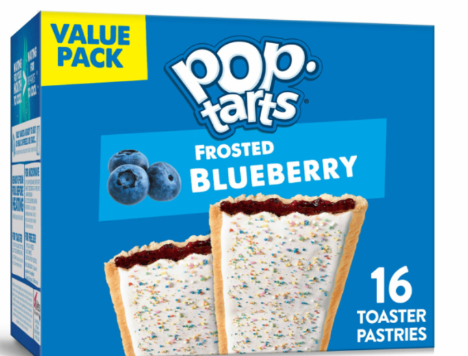 Pop Tarts : Frosted Blueberry