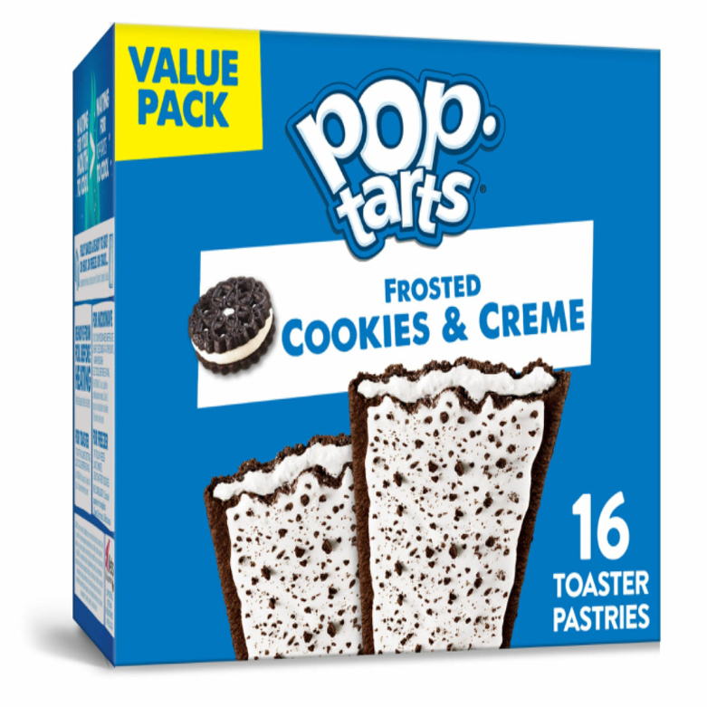 Pop Tart Frosted Cookies & Creme