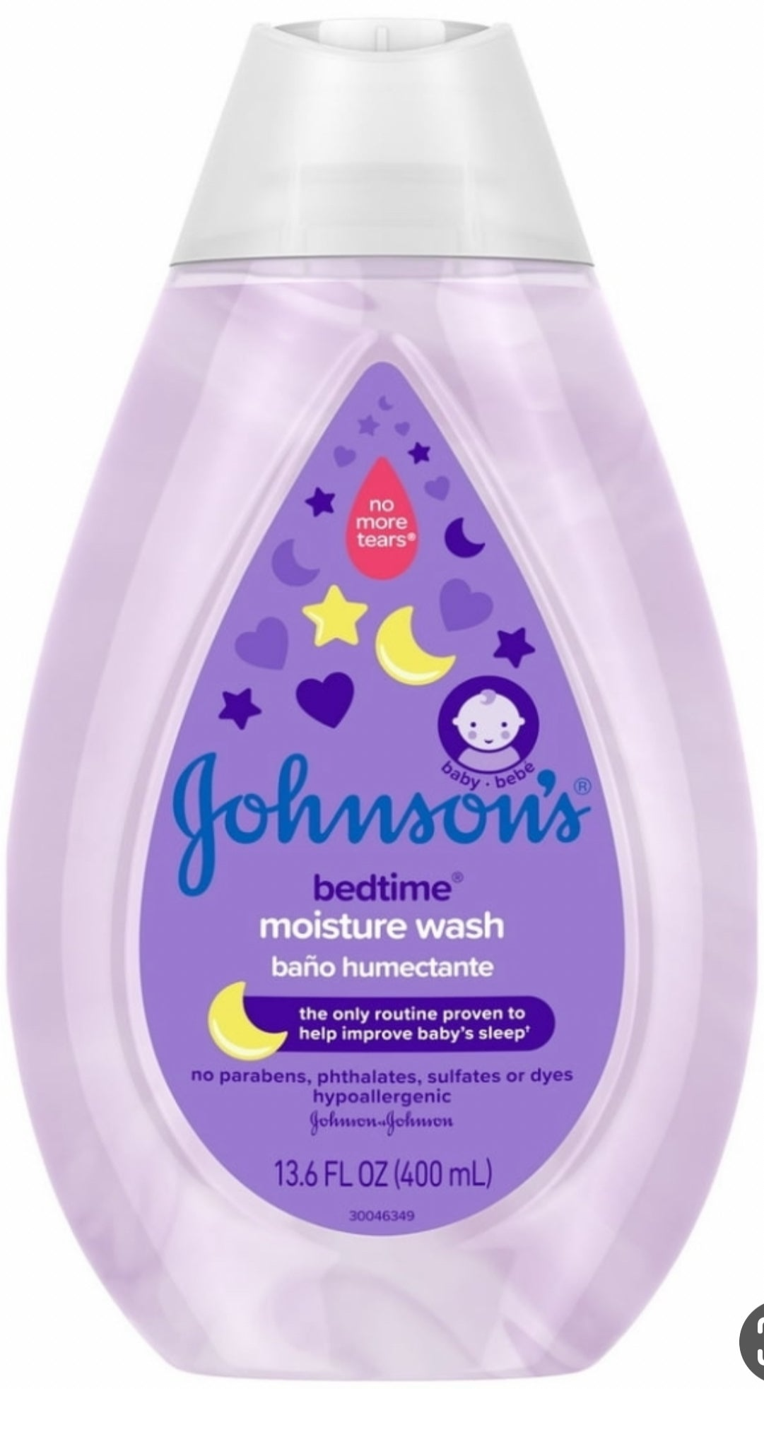Johnsons Bedtime Moisture Wash 13.6 oz