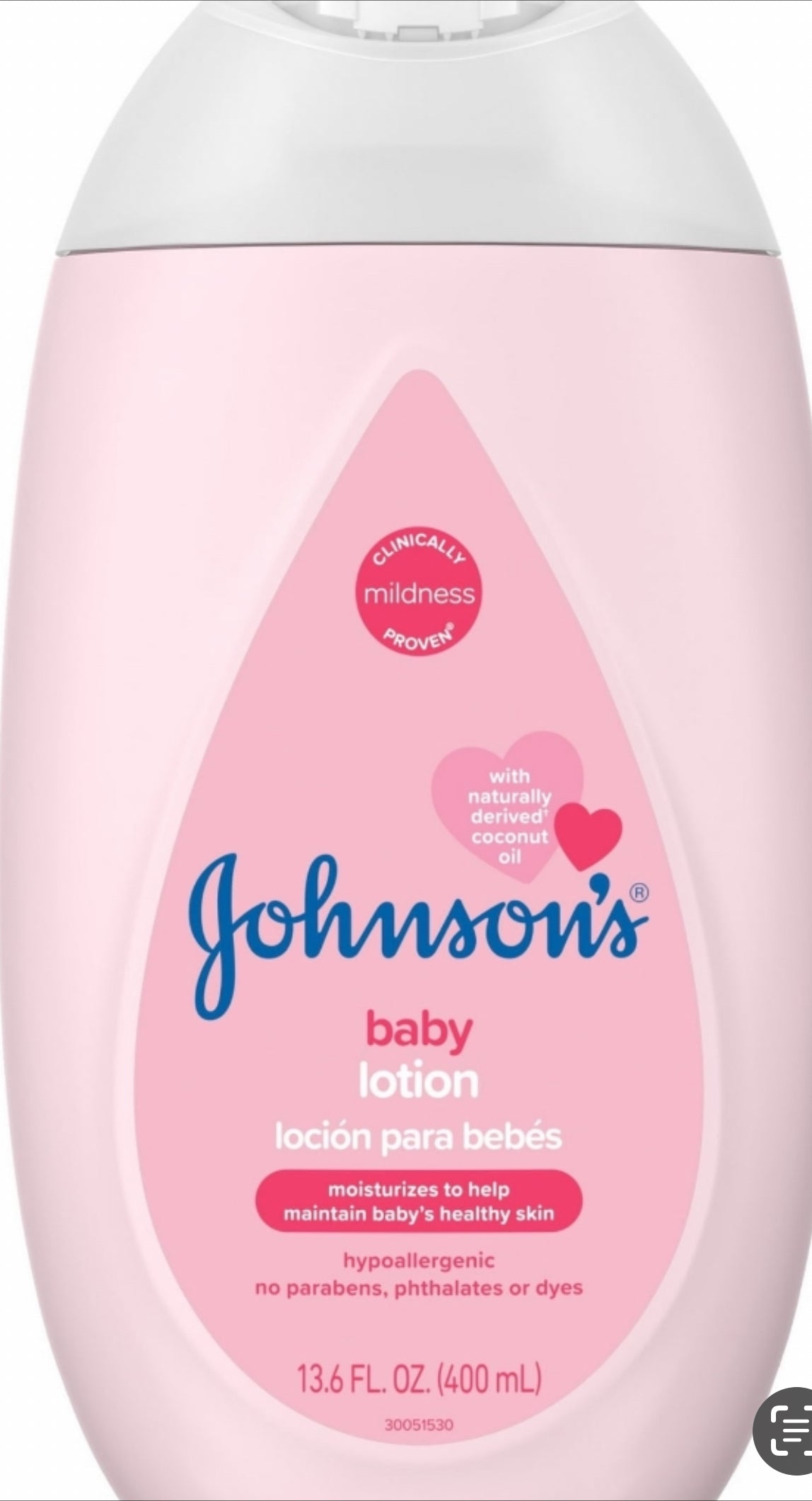 Johnsons Baby Lotion 13.6 oz