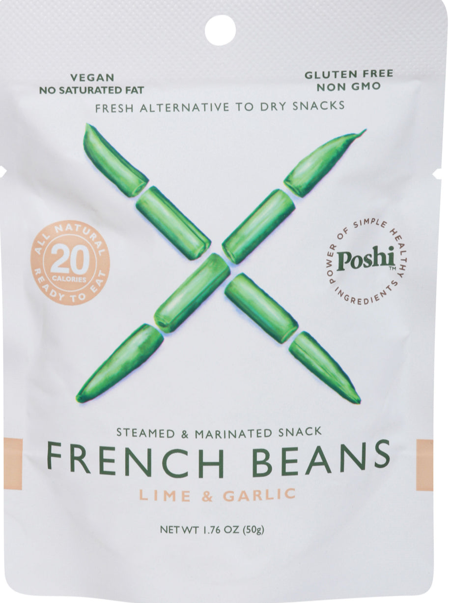 Poshi French Beans , Lime & Garlic