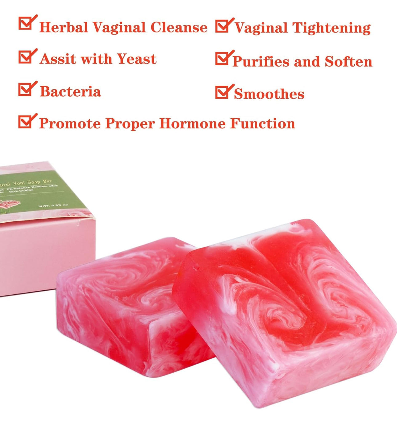 Yoni Soap Bar soap for women 3.5oz (2ct)