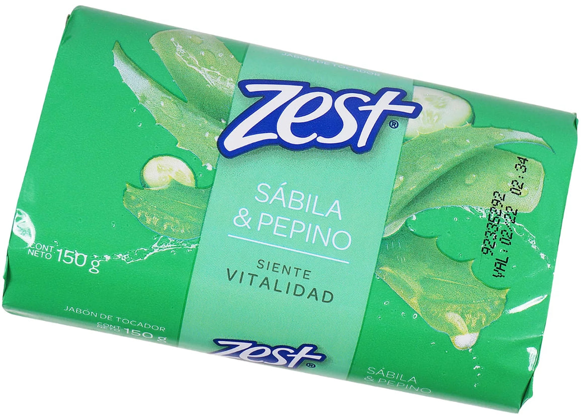 Zest "Aloe Deoderant Bar Soap 3.2 oz