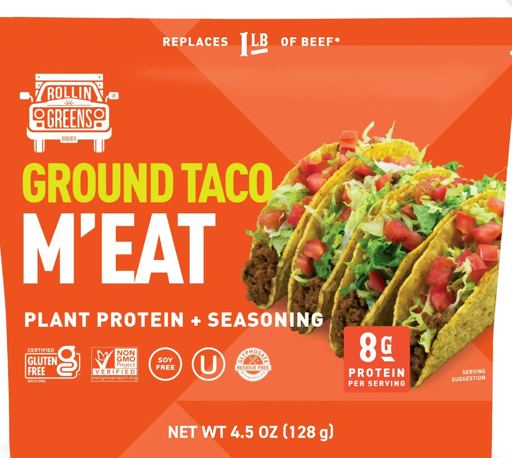 Ground taco meat(Plant Based)