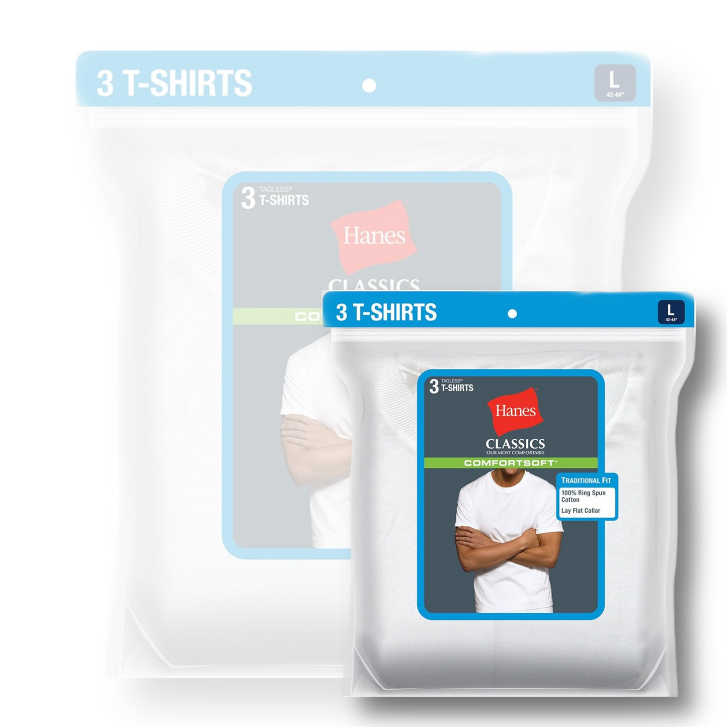 White T-Shirt (3Pcs)