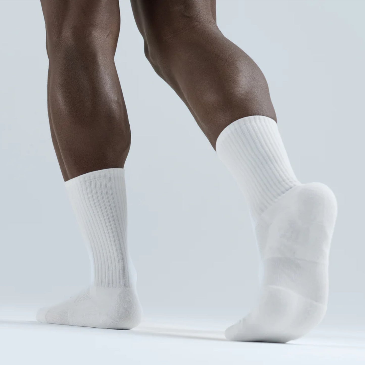 Single Pair White Crew Sock