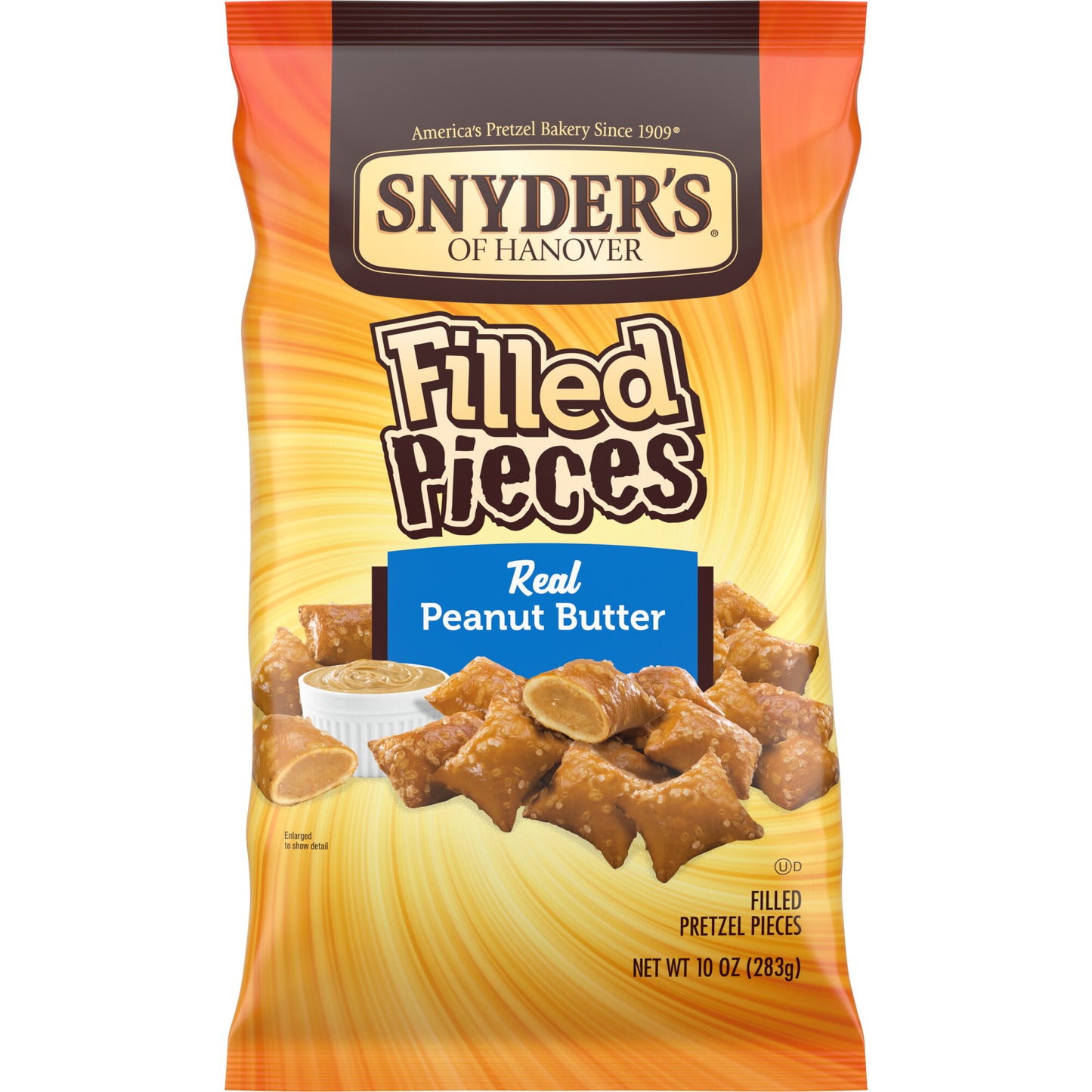 Snyders Of Hanover Pretzel Pieces Peanut Butter Filled