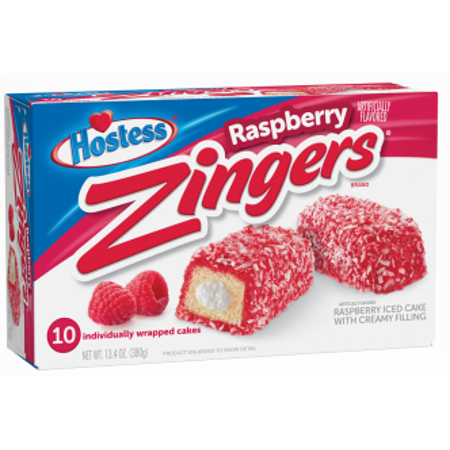 Hostess Zingers " Raspberry" 10ct./13.4oz