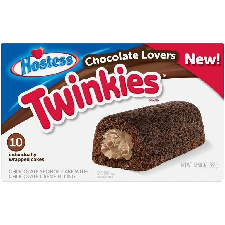 Hostess Twinkies " Chocolate Lovers 10ct./13.58oz