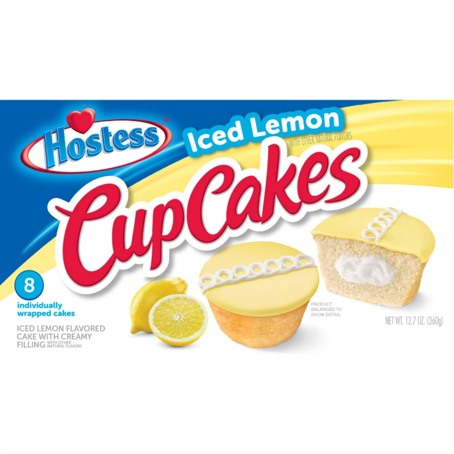 Hostess Cupcakes "Lemon " 8ct/12.7oz