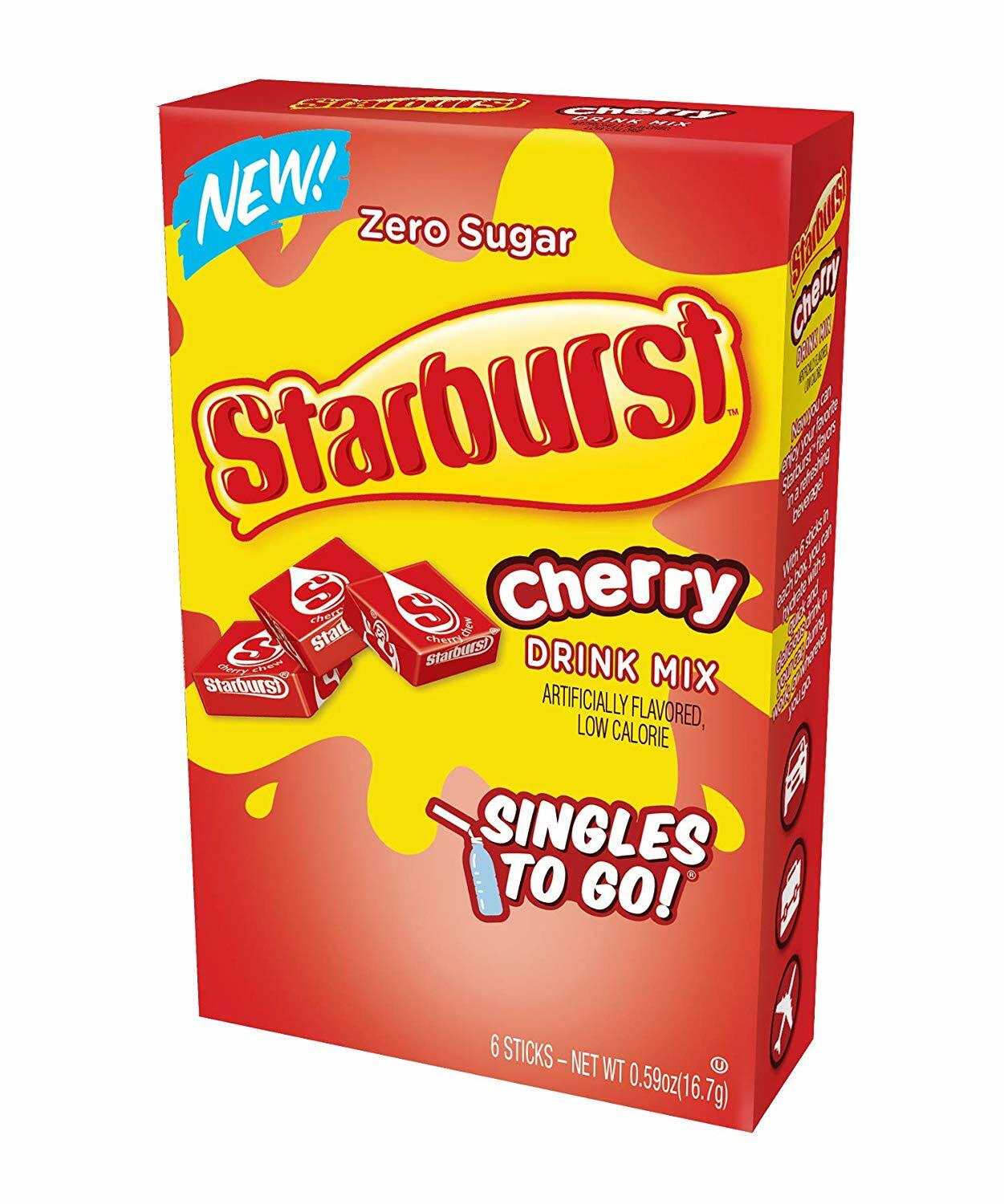 Starburst Cherry Singles to go 6ct. .59oz
