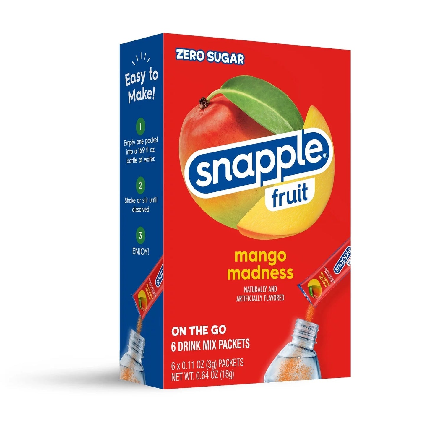 Snapple Mango Madness singles to go 6ct..64oz