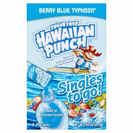 Hawaiian Punch Berry Blue Typhoon 8ct. singles to go