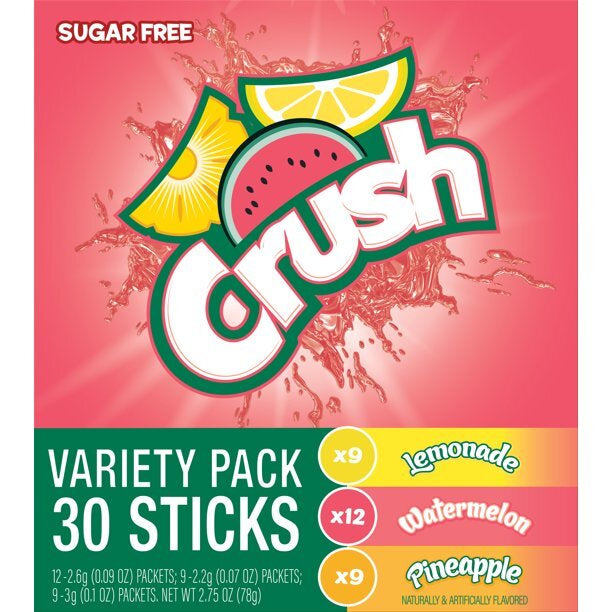 Crush Lemonade Variety 30ct.pack 2.75oz