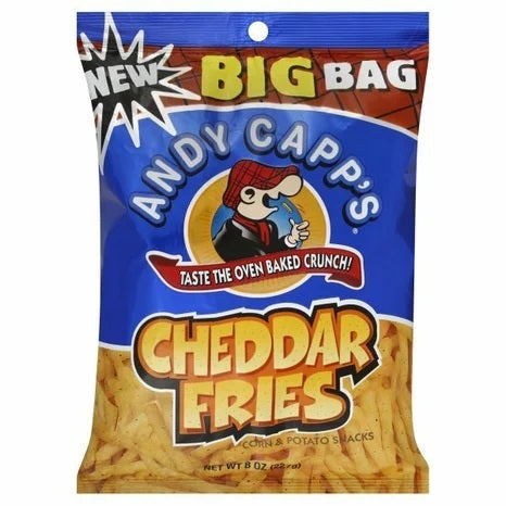 Andy Capp "Cheddar Fries Large Bag /8oz