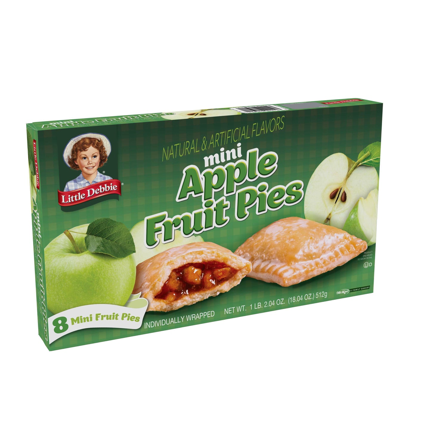 Little Debbies (seasonal may substitute )Apple Fruit Pies 8ct./18.04oz