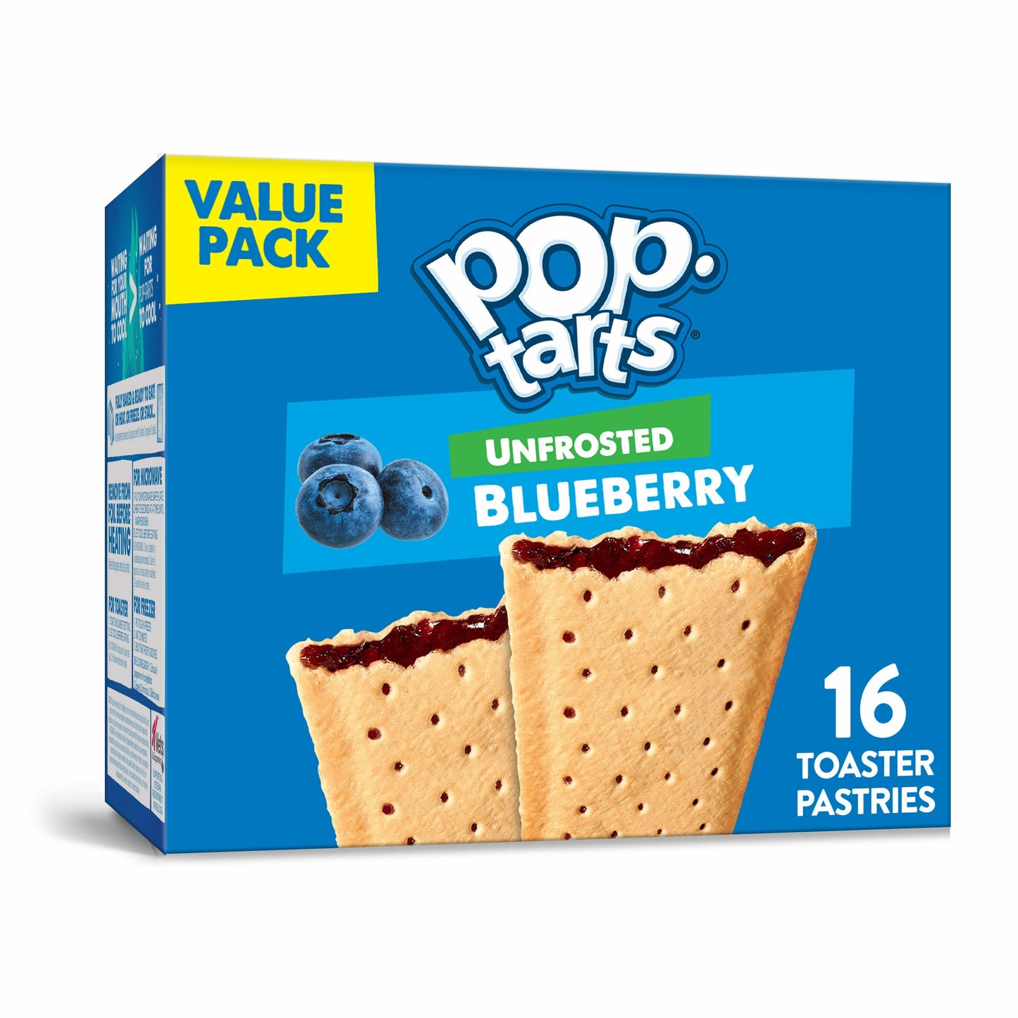 Pop Tart " Unfrosted Blueberry"16ct./27oz