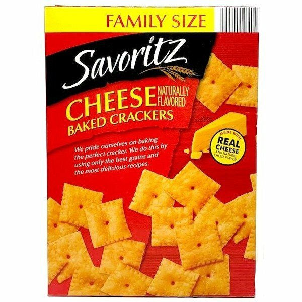 Savoritz "Cheese"Crackers(Family size)21oz