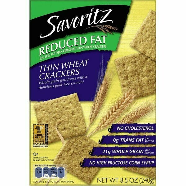 Savoritz Thin Wheat (reduced fat)8.5oz