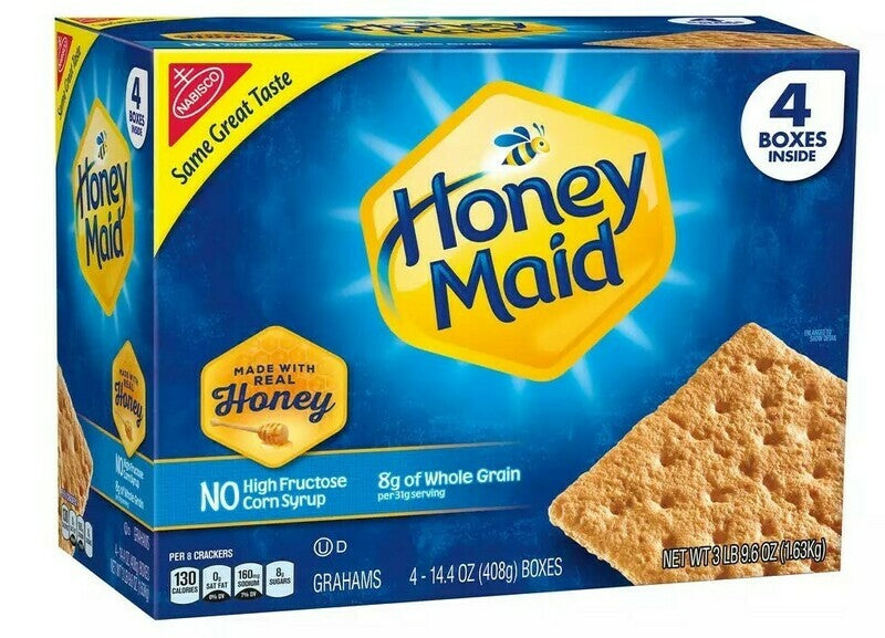 Graham Crackers-"Honey Maid club pack(4) ct./57.6oz
