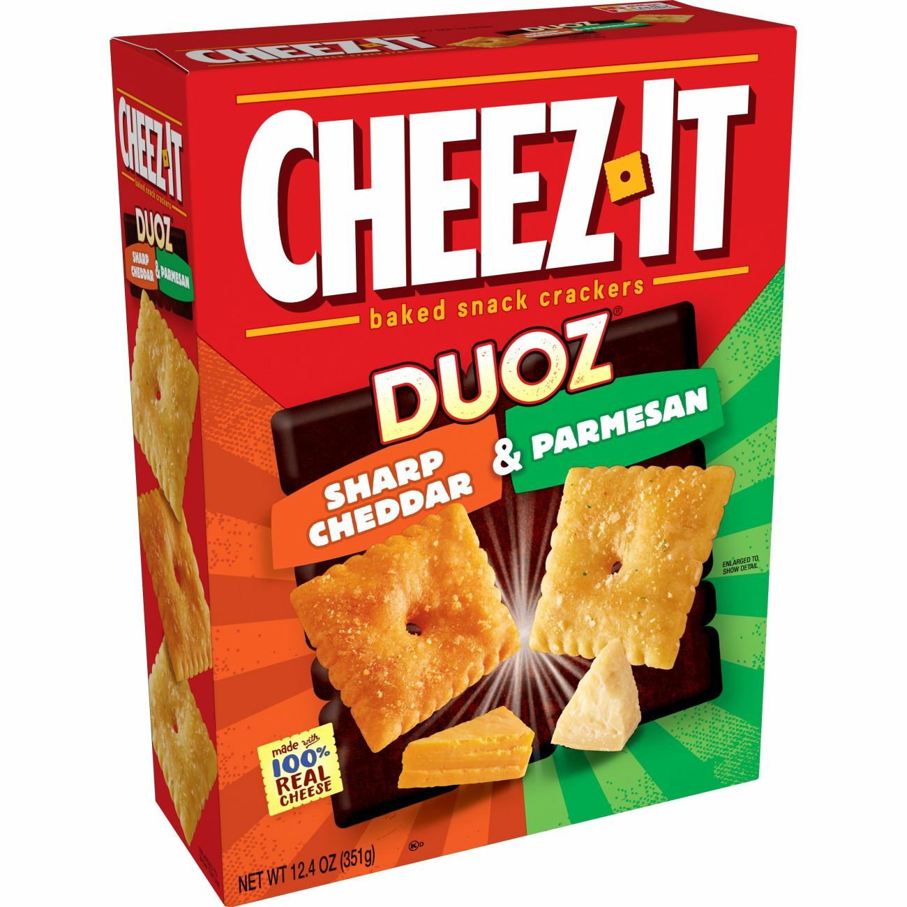 Cheez It Duoz (Sharp Cheddar & Parmesan)12.4oz