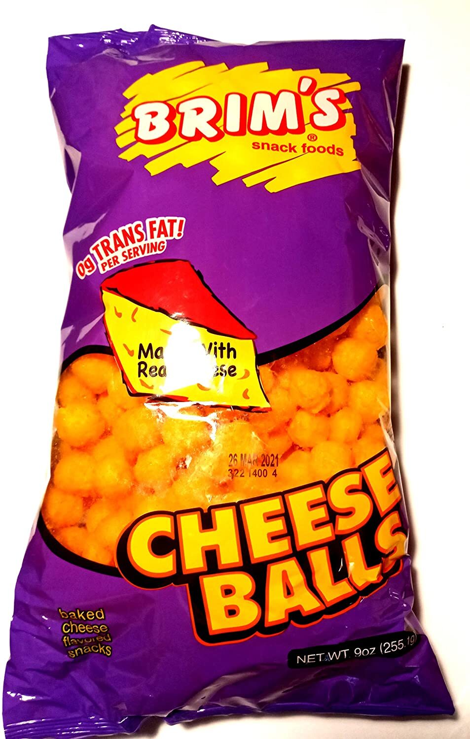 Brim's Cheese balls 9oz