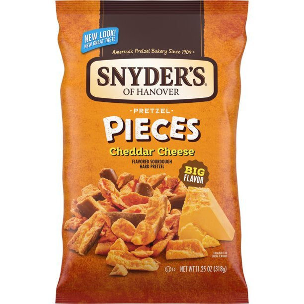 Snyders Pretzel Pieces " Cheddar Cheese 12oz