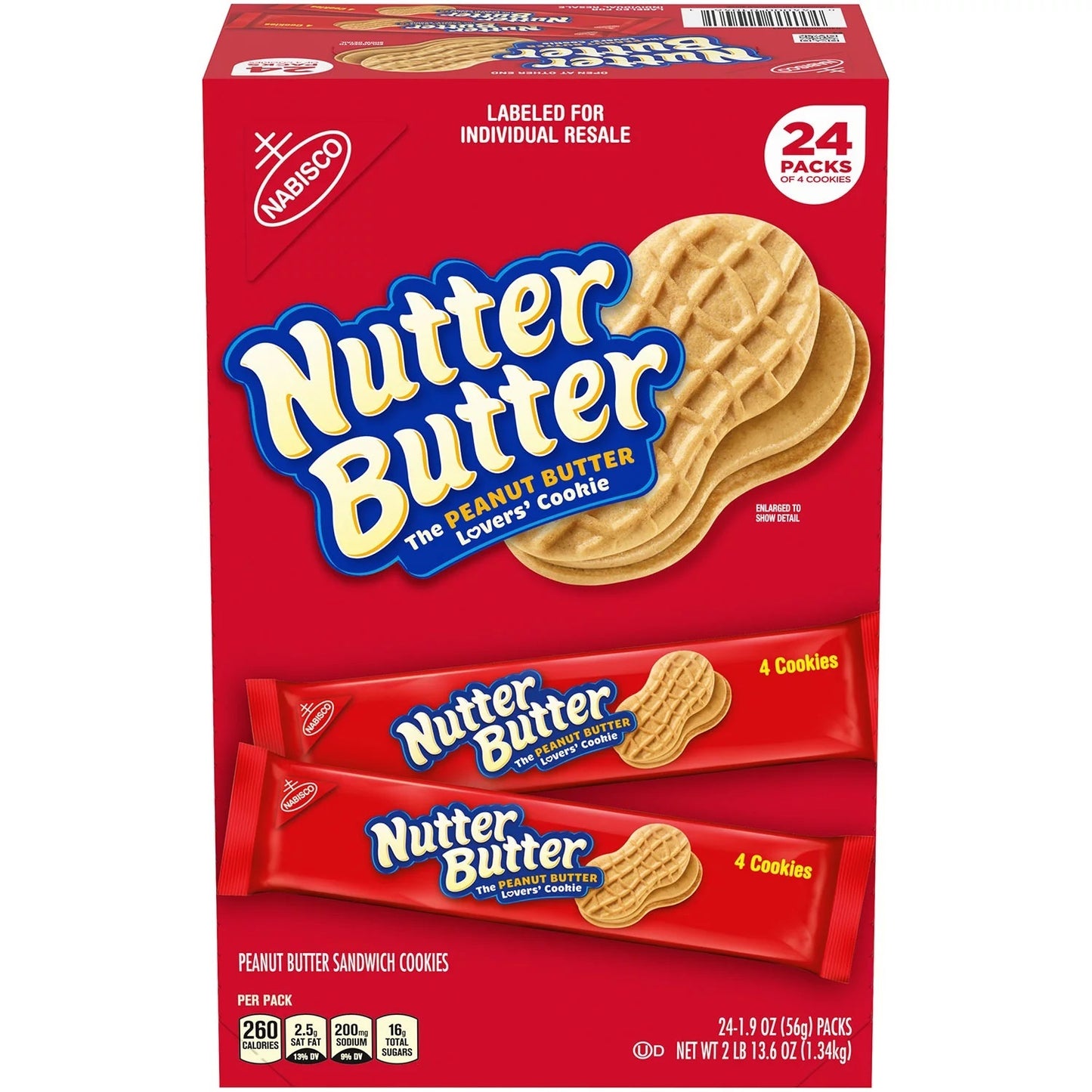 Nutter Butter 24ct./45.6oz