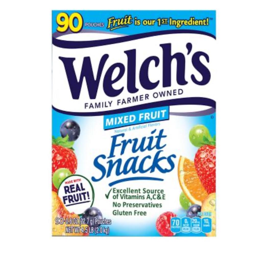 Welch’s Mixed Fruit Snacks 90ct