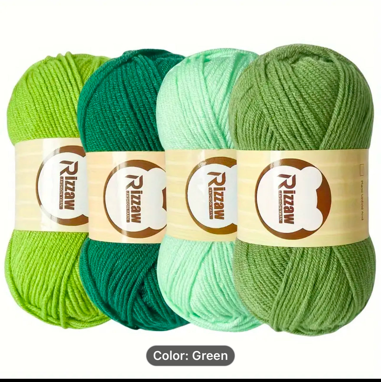 4 PC.Morandi Color Yarn set