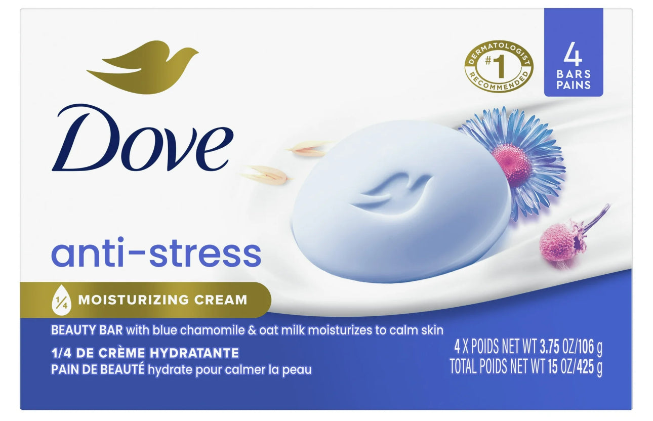 Dove Anti-Stress Beauty Bar “Blue Chamomille & Oat milk body soap