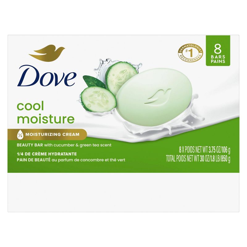 Dove “Cool Moisture”Gentle Cucumber & Green Tea body bar soap