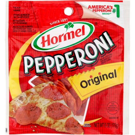 Hormel Pepperoni slices 6oz