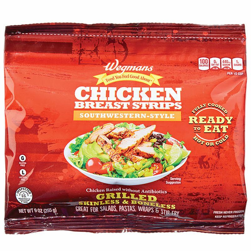 Wegmans Chicken Breast Strips Southwestern style