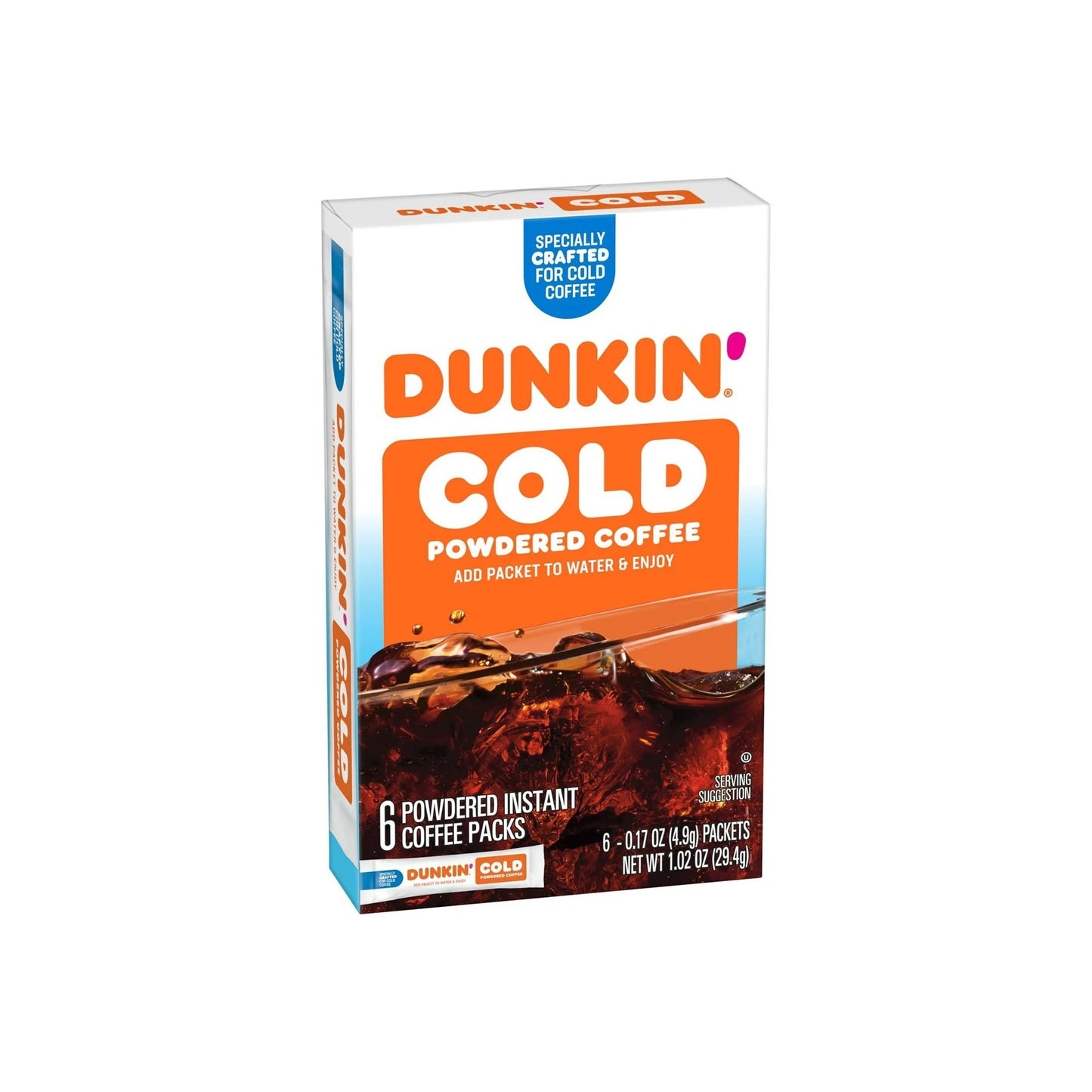Dunkin’ Cold Powdered Coffee 6ct.
