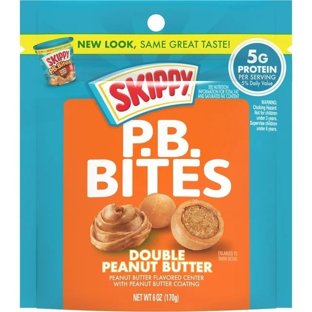 Skippy P.B. Bites “Double Peanut Butter 6oz