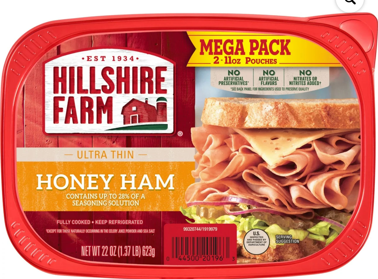 Hillside farm Ultra thin sliced Honey Ham