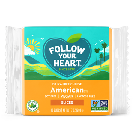 Vegan Plant Based American Cheese 10ct.
