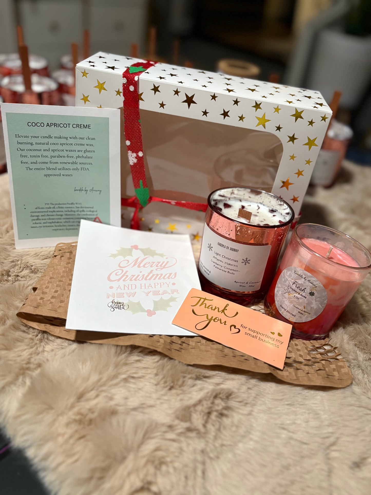 Candle set (soy) non toxic