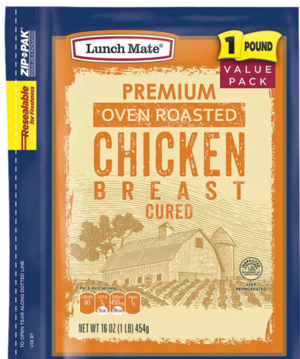 Deli style Chicken Breast “ oven roasted”