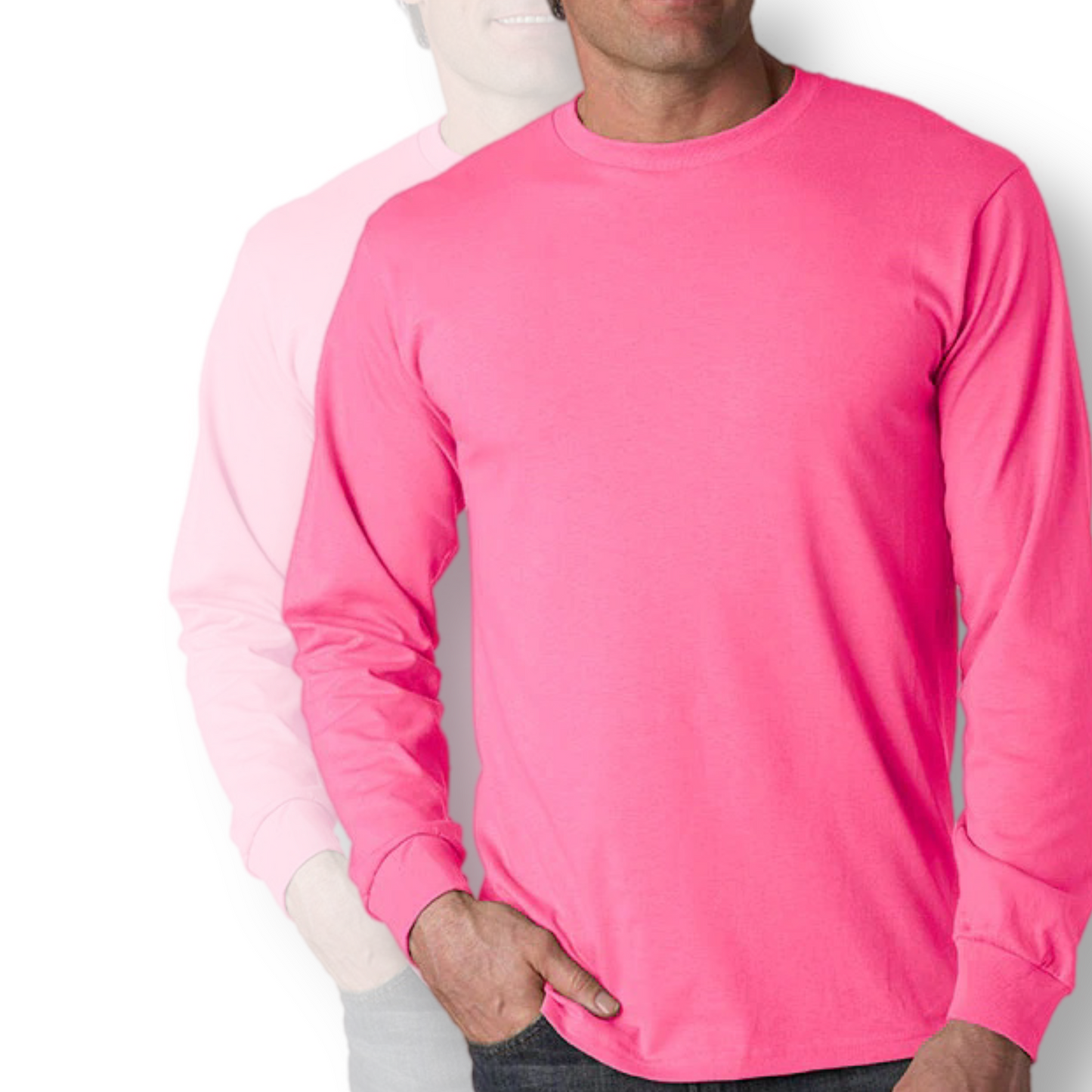 Gilden Ultra Cotton Heavyweight Long Sleeve T Shirt