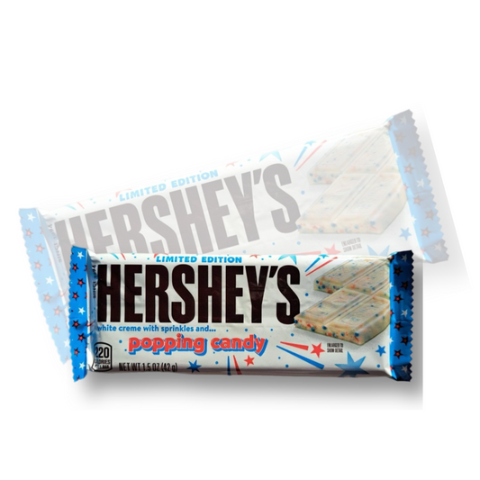 Hershey’s Limited Edition White Crème With Sparkles & Poppin Candy (2 for 1)