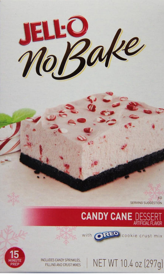 Jello No Bake "Seasonal "Holiday Candy( Cane Cheesecake(Sale )