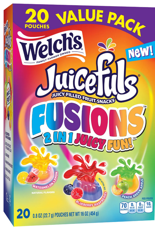 Welch’s juicefuls fusions 20ct
