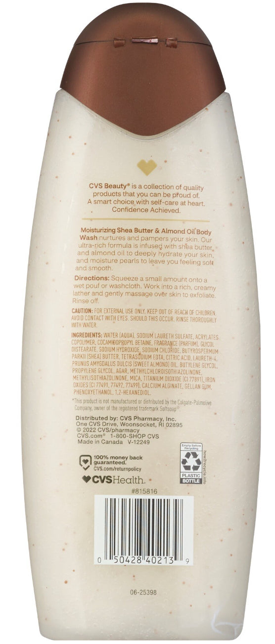 Moisturizing Shea butter & Almond oil body wash
