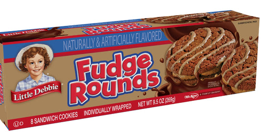 Little Debbie’s Fudge rounds 8ct.