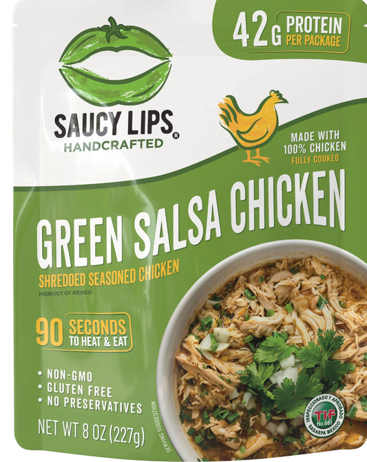 Saucy Lips Green Salsa Chicken