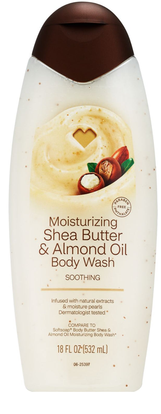 Moisturizing Shea butter & Almond oil body wash
